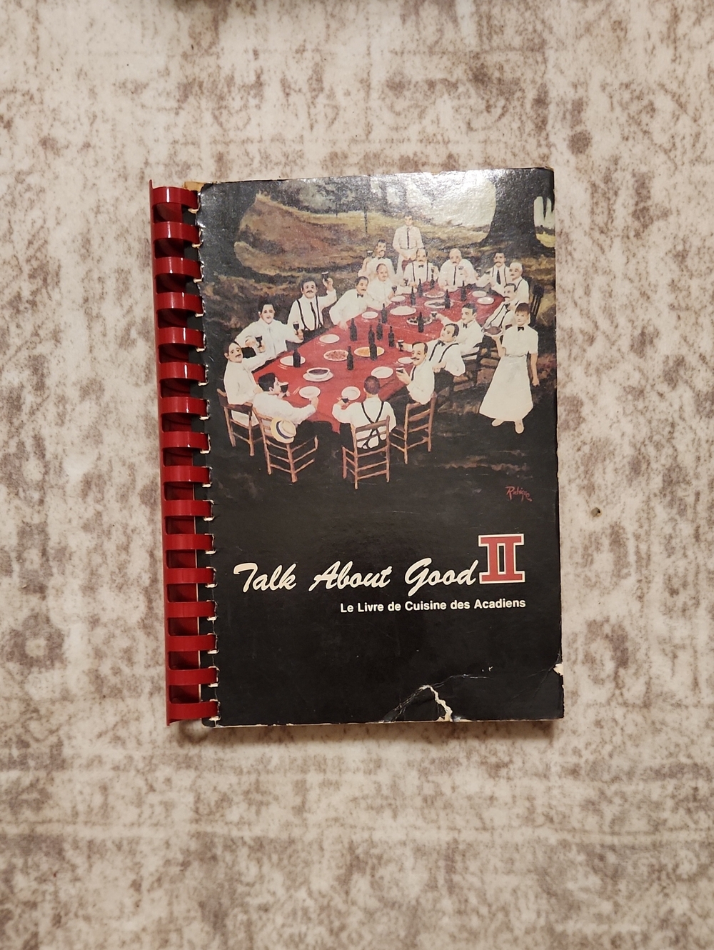 Talk About Good II Cookbook - Black & Red Cover